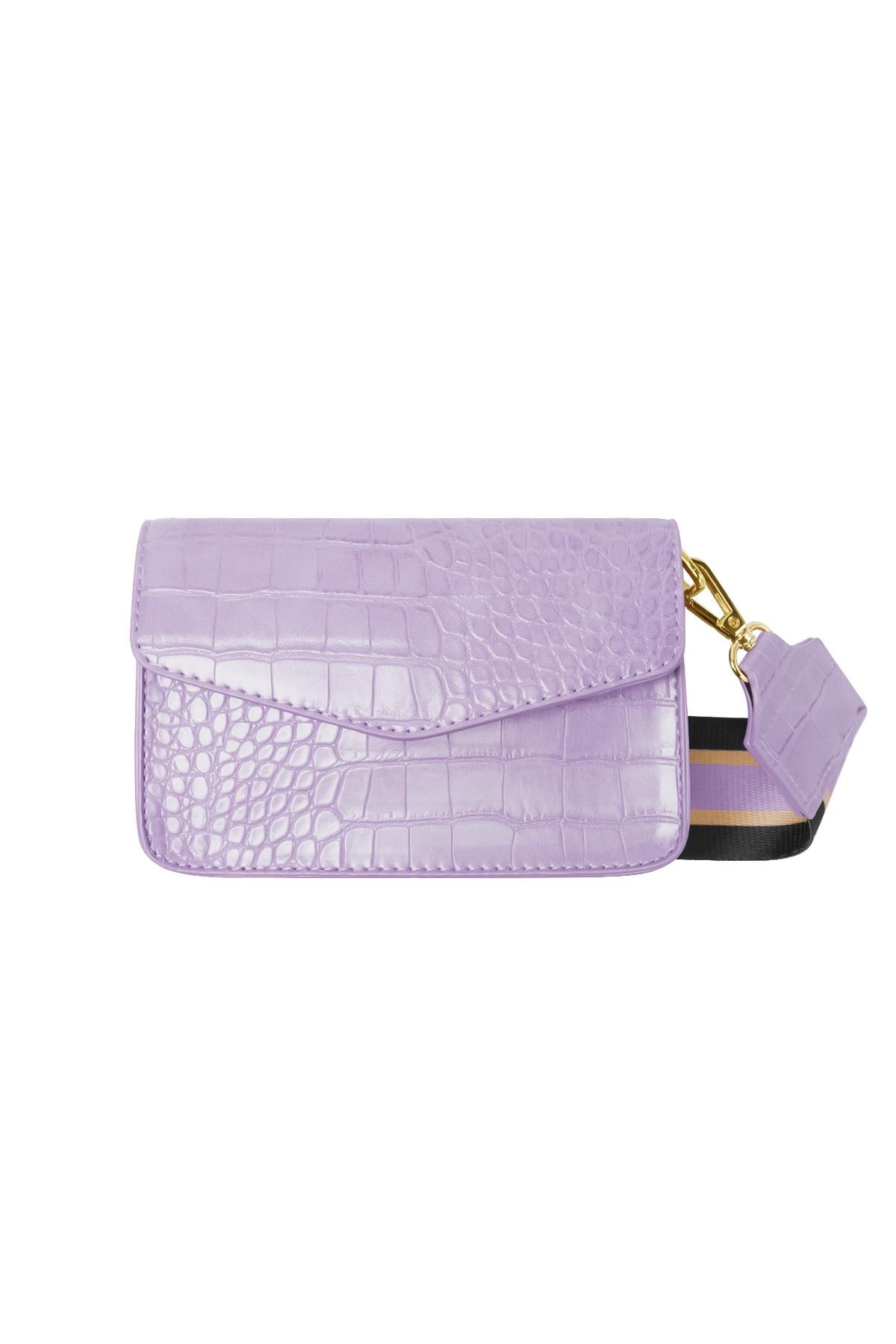 Tas croco lila (tweede kans)